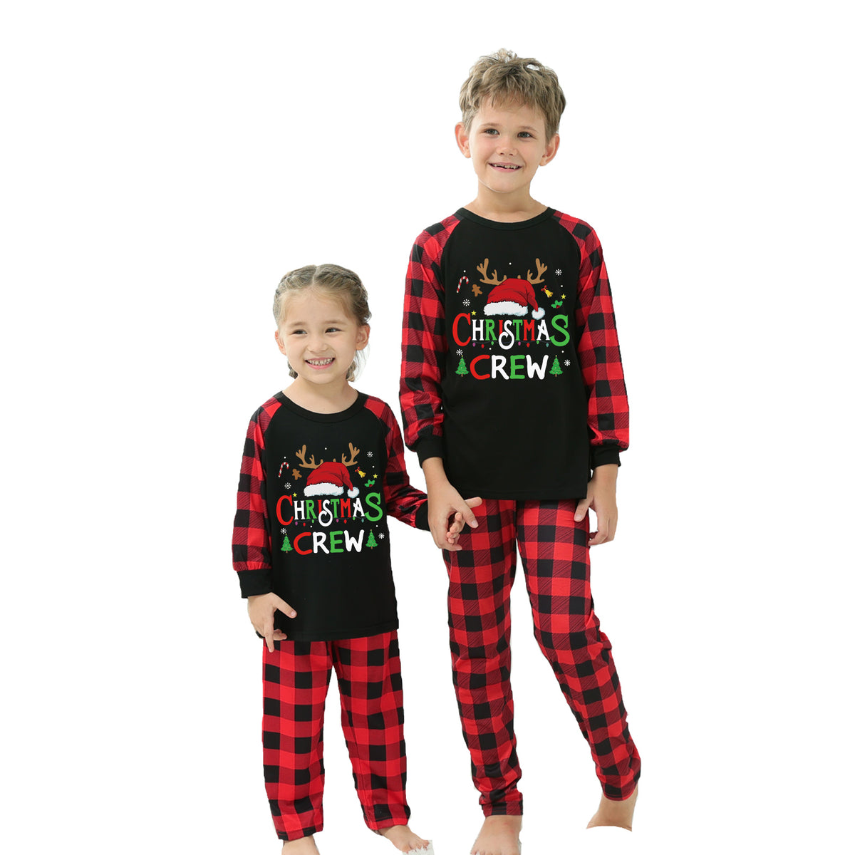 European and American Christmas Parent-child Homewear Vêtements Pajamas Suit