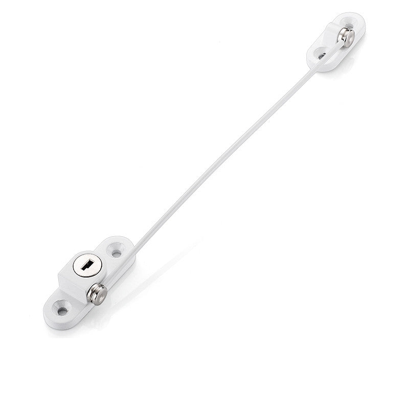 Fenêtre Sécurité Chaîne Verrouillage Fenêtre Cable Lock Restricteur Multifonctionnel Fenêtre Verrouillage Porte S