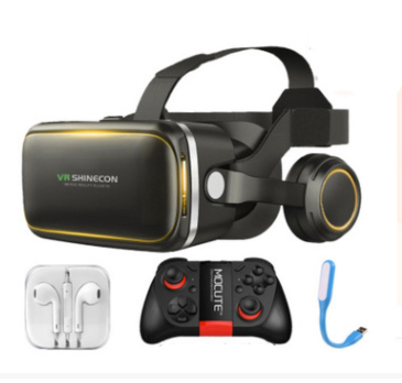 Original VR Shinecon Gafas De Realidad Virtual 120 Fov 3D Gafas Google Carton Con Auricula