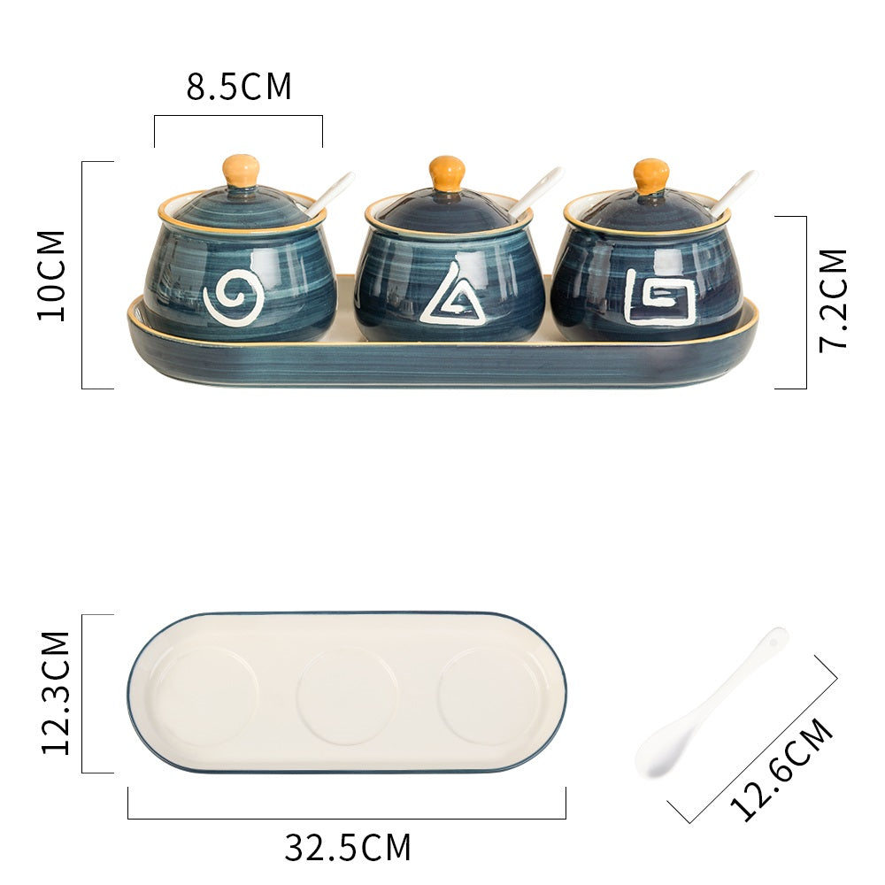 Cuisine de ménage Condiment Pot Céramique