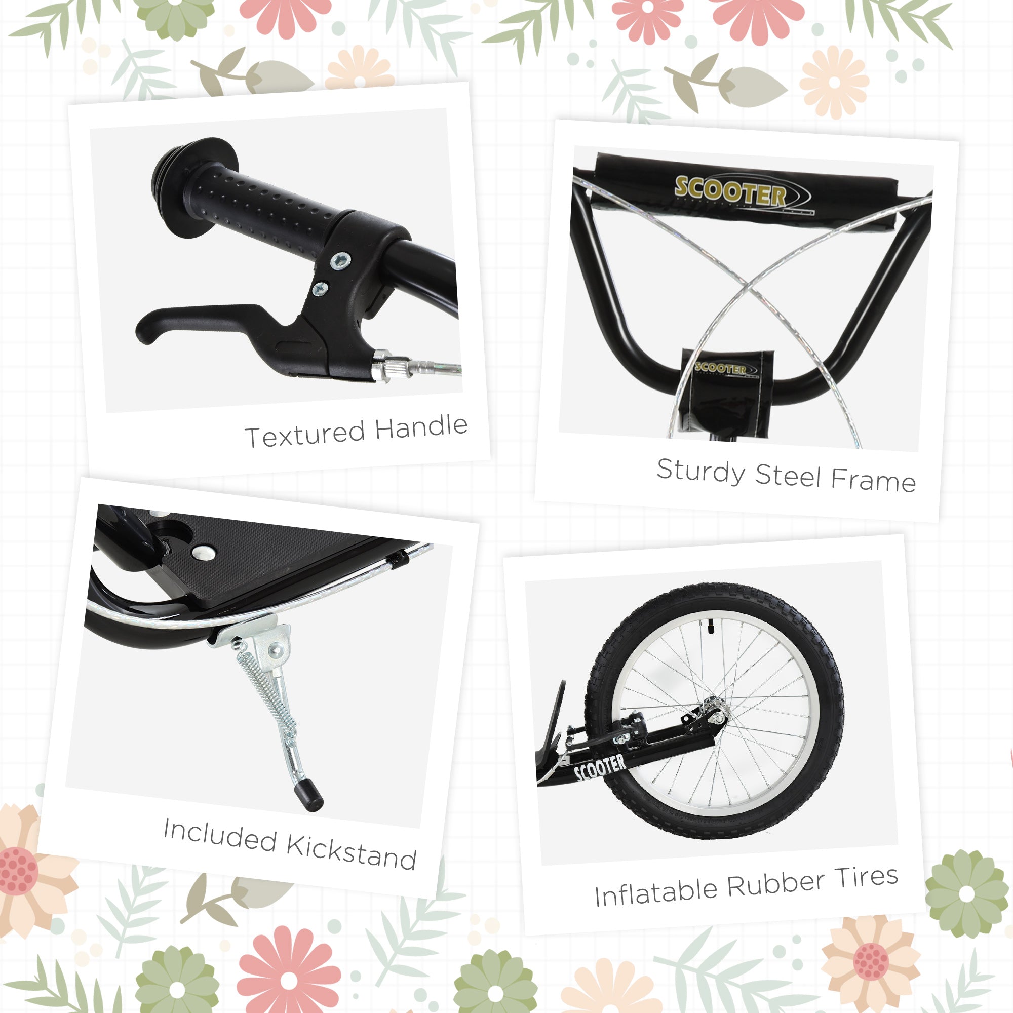 Scooter kick pour enfants