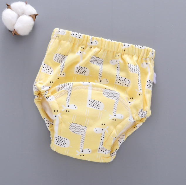 Pantalons d'entraînement pour bébés Lavable Couverture de couche de gaze 6 couches
