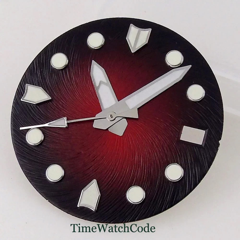 285mm Accessoire cadran de montre lumineuse à texture graduée