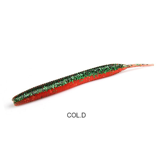 Lure Noodle Worm Soft Bait Sans plomb Vers à repas