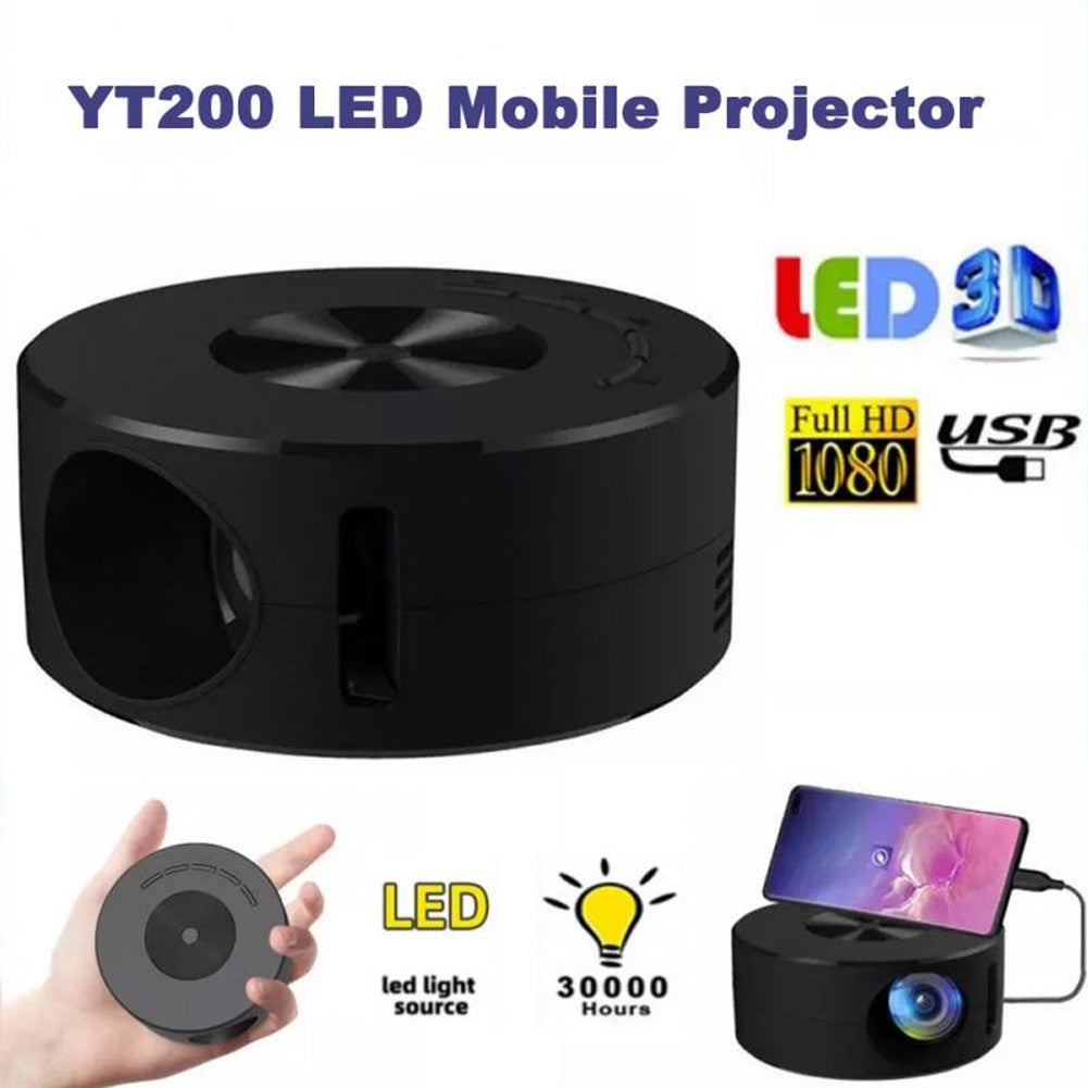 Smart Projector WiFi Portable 1080P Home Theater Vidéo LED Mini projecteur pour home Theater
