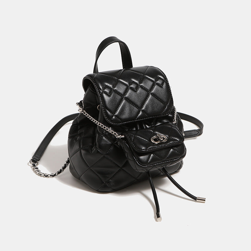 Sac à dos pour femmes Niche-Design Soft Chain Multi-Use