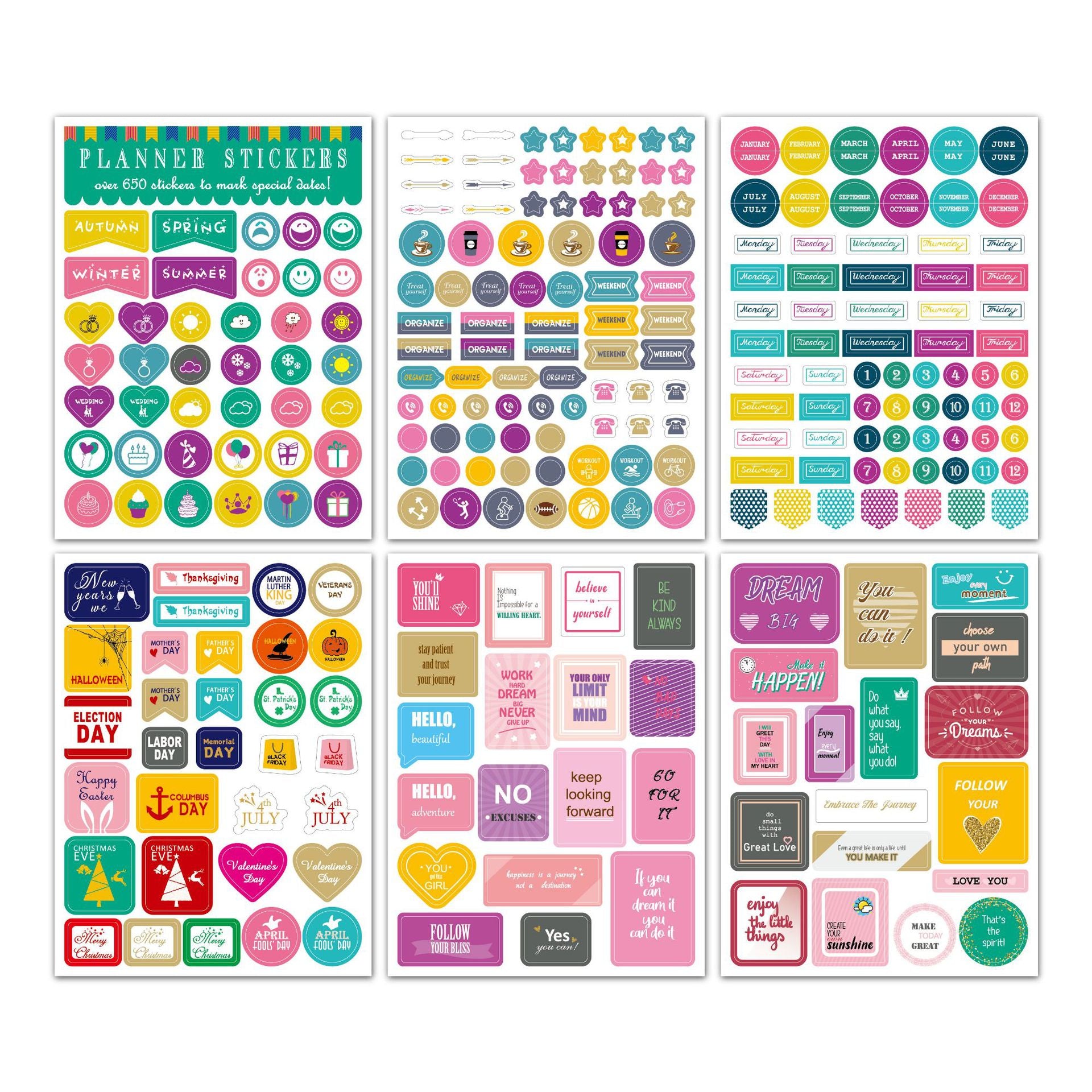 Stickers Plan Décor Stickers Planification Créative