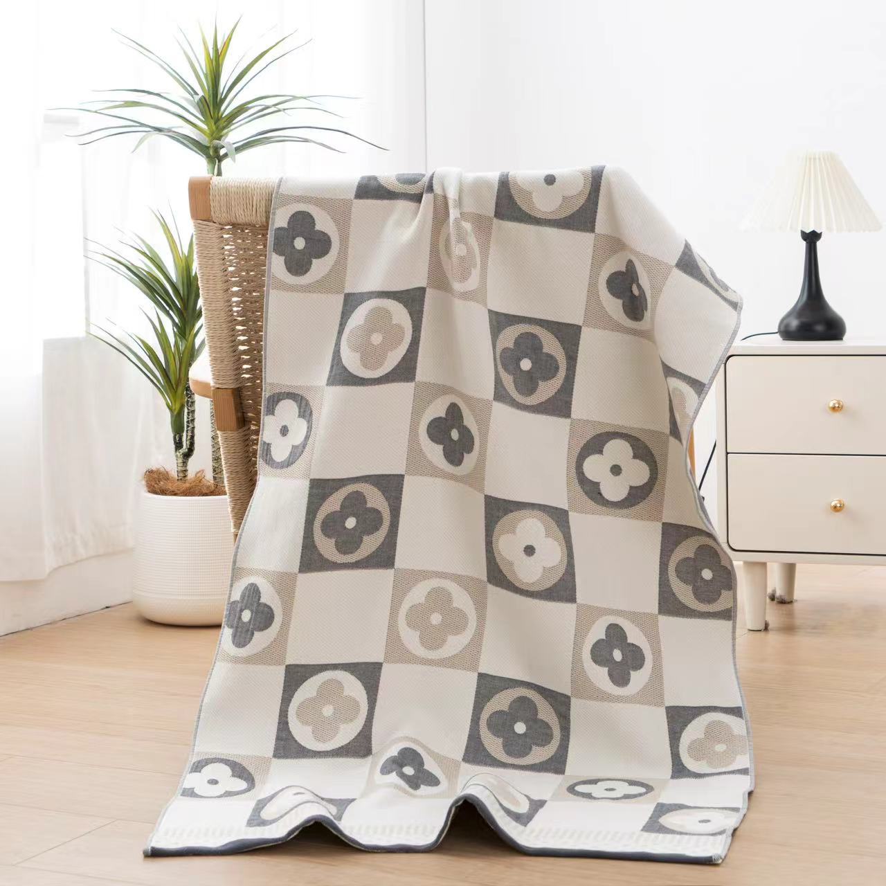 Serviette de bain en coton Gauze à quatre couches