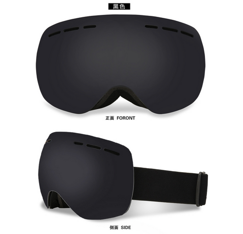 Lunettes de ski, Lunettes de neige de sports d'hiver avec protection UV anti-buée pour les hommes Femmes