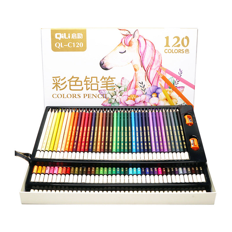 120 crayons de couleur