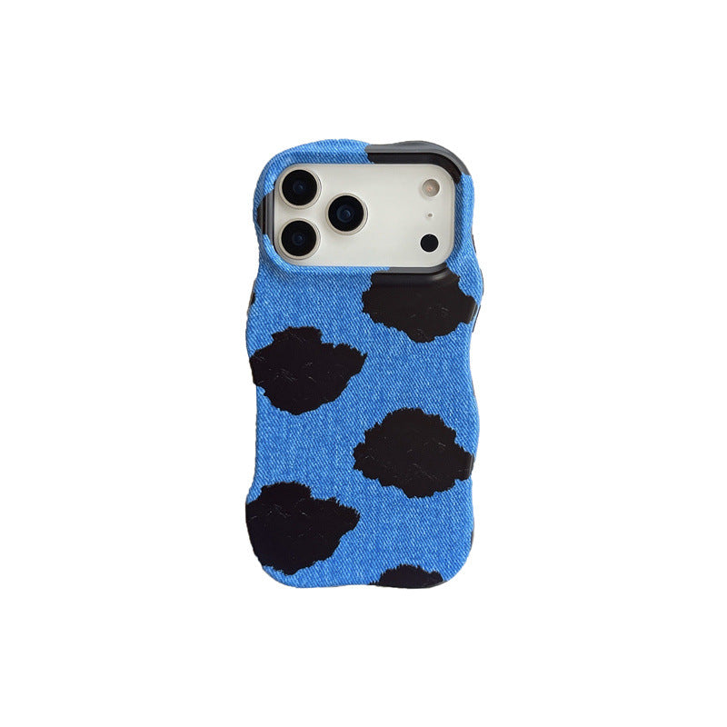 Niche Cow Imprimé Case de téléphone Matte Finition