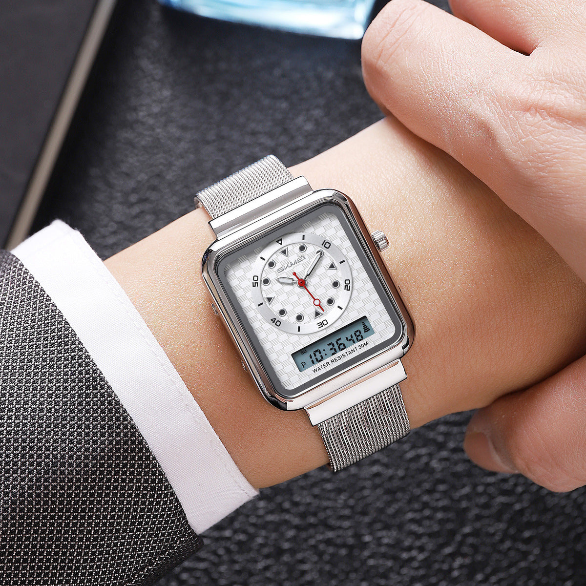 Multifonctionnel Business Hommes Montre électronique