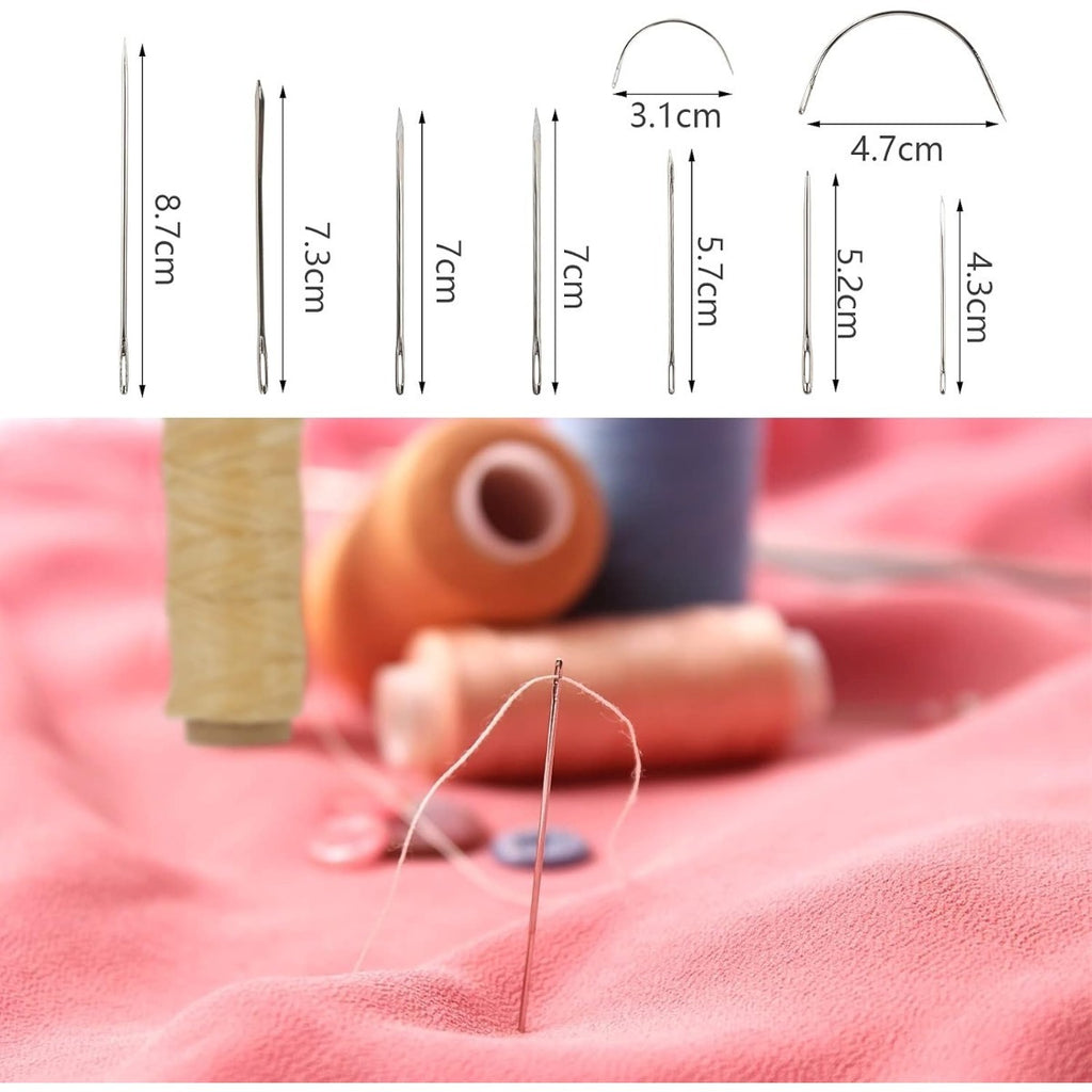 Kit de couture en cuir 22 pièces pour l'artisanat en cuir. Le kit de couture en cuir comprend un cuir