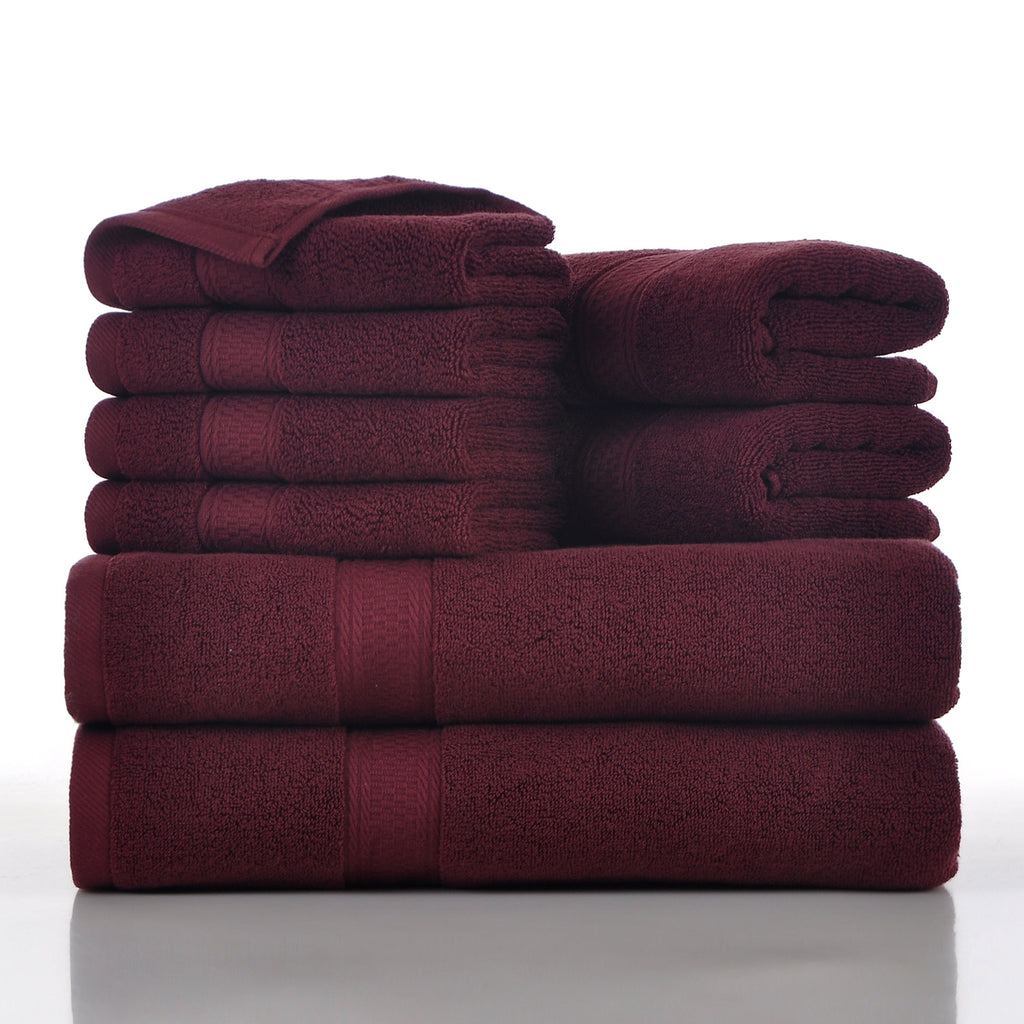 Serviettes de ménage Ensemble de huit pièces doux et absorbant