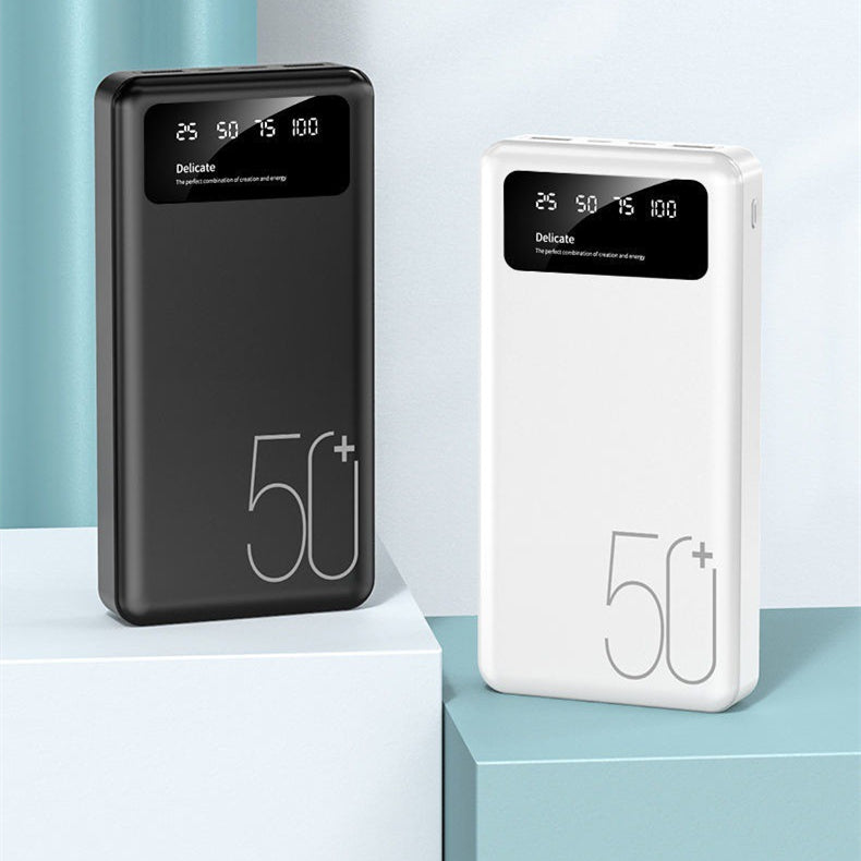 Charge rapide 50000 MA grande capacité Portable Puissance Portable Extérieur