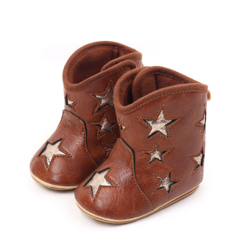 Chaussures pour bébés Thermique Souple Soled Non-slip