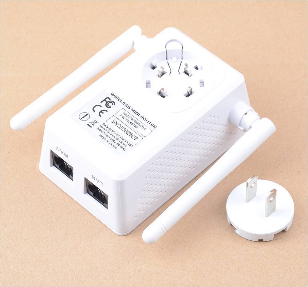 Double Antenne Dual Network Port Répéteur WIFI