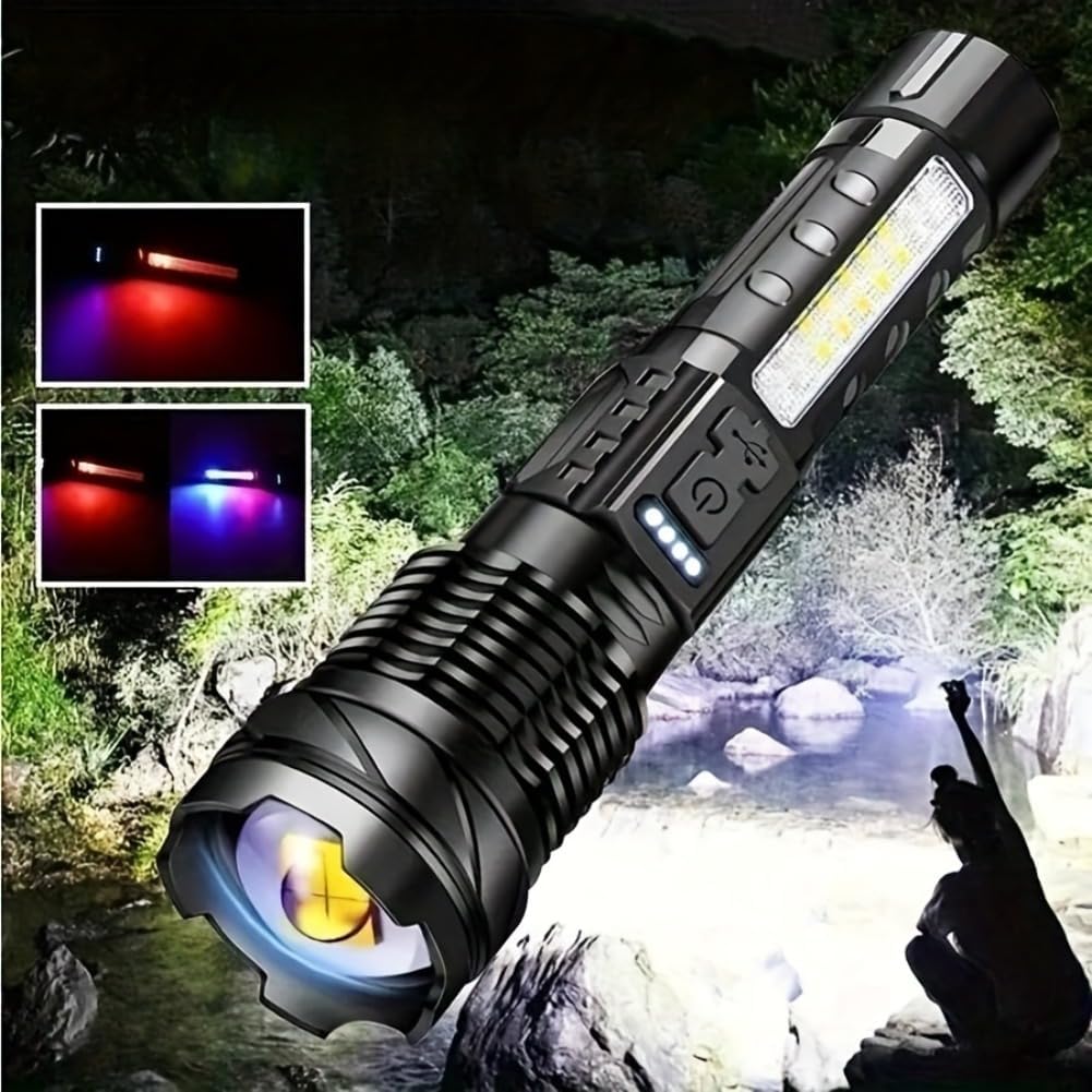 LED Super puissante lampe de torche rechargeable