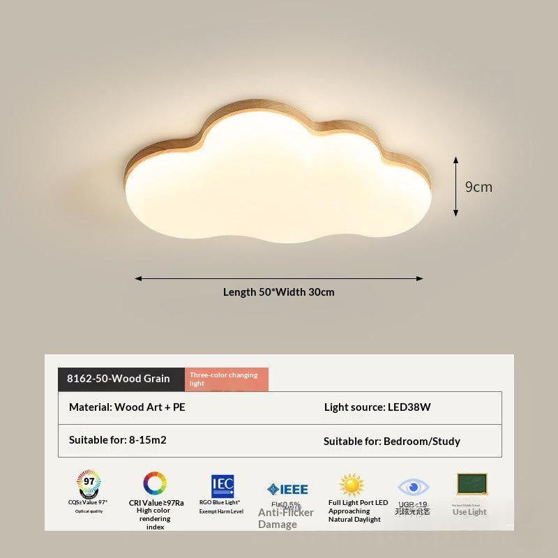 Feu de plafond en forme de nuage pour la chambre à coucher