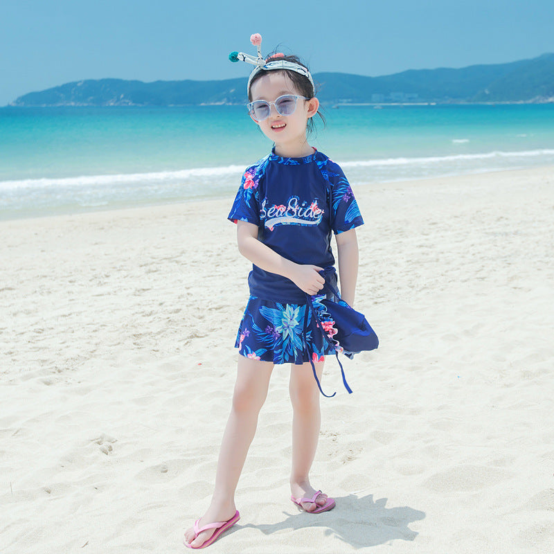Maillot de bain pour enfants Vêtements parent-enfant pour une famille de trois et quatre mères et enfants m