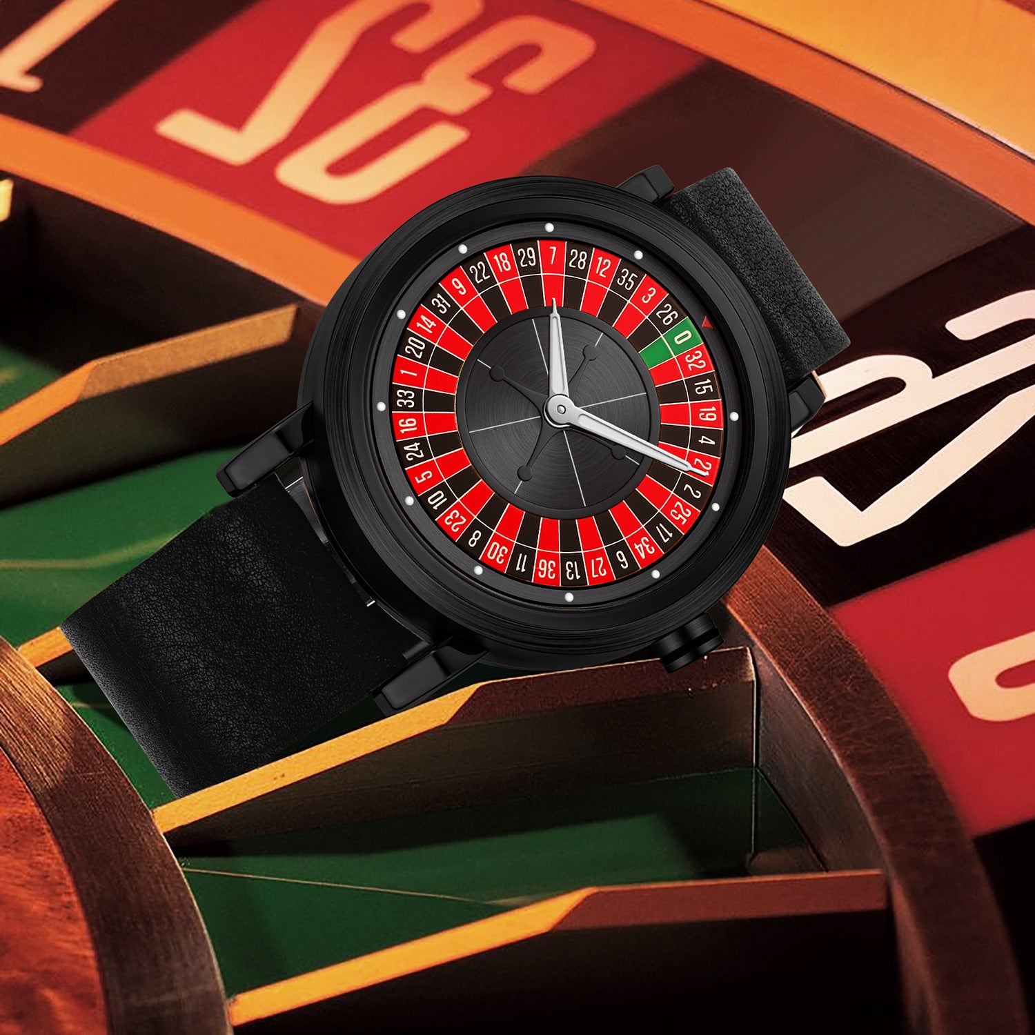 Montre de tendance de ceinture en acier Quartz