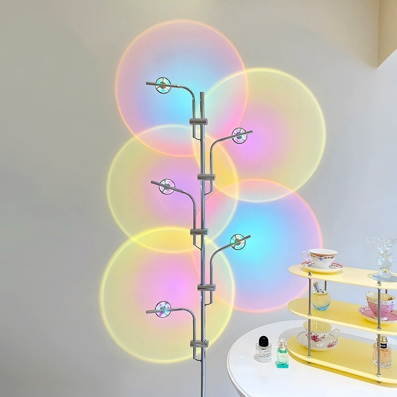 Lumière de projection de fond légère minimaliste de luxe