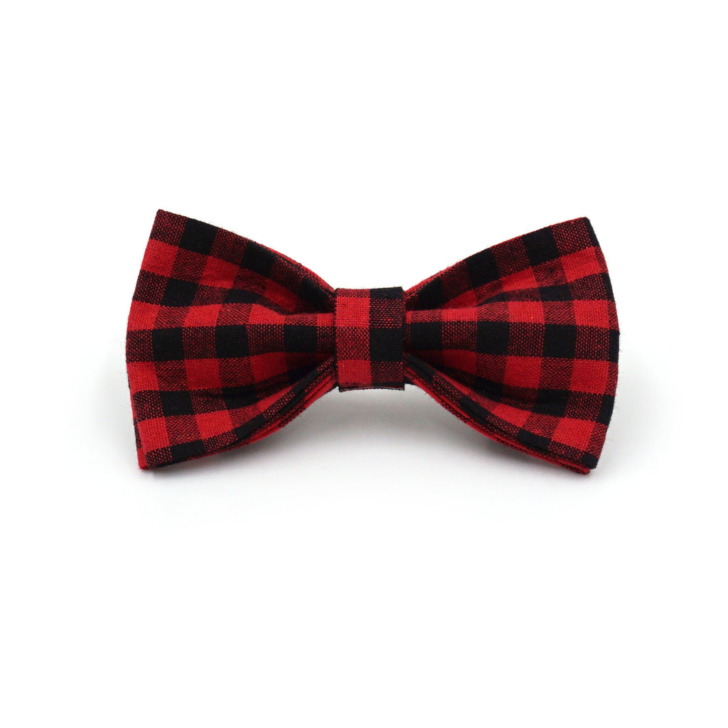 Creative Versatile Dog Fashion Plaid Bow Tie