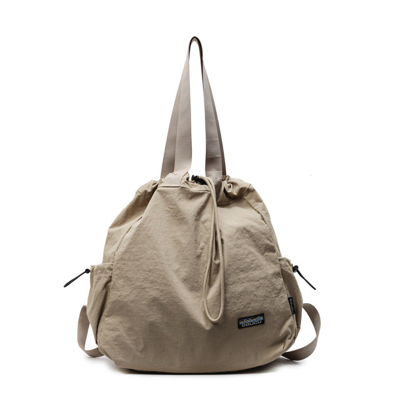 Minimalisme de couleur solide Sac à dos de voyage léger