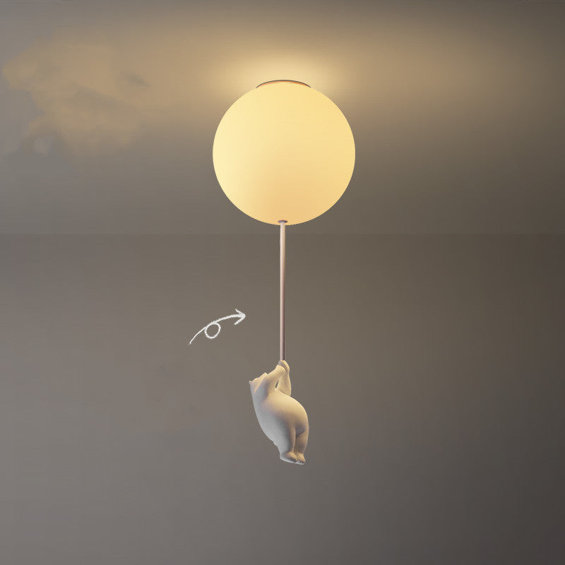 Caricature Chambre des enfants Aile Balcon Chambre Lampe de plafond