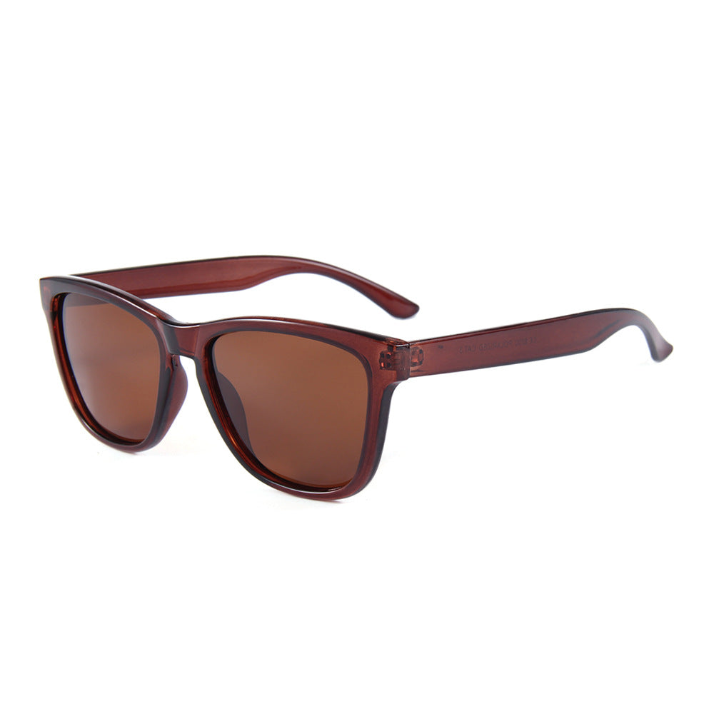 Lunettes de soleil européennes et américaines de style simple polarisé pour hommes
