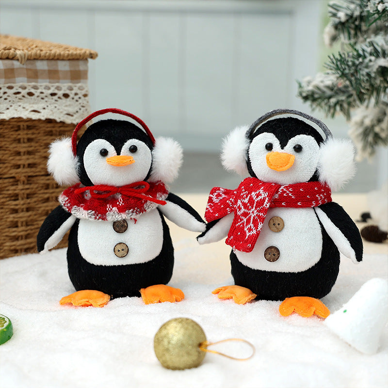 Décorations de Noël Penguin Petite poupée