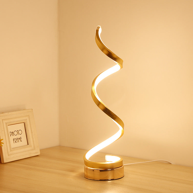 Lampe de table de chambre à coucher de protection des yeux led