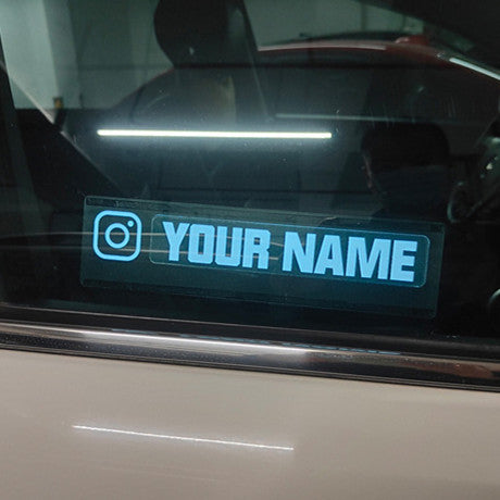 Dynamic lighting window sticker