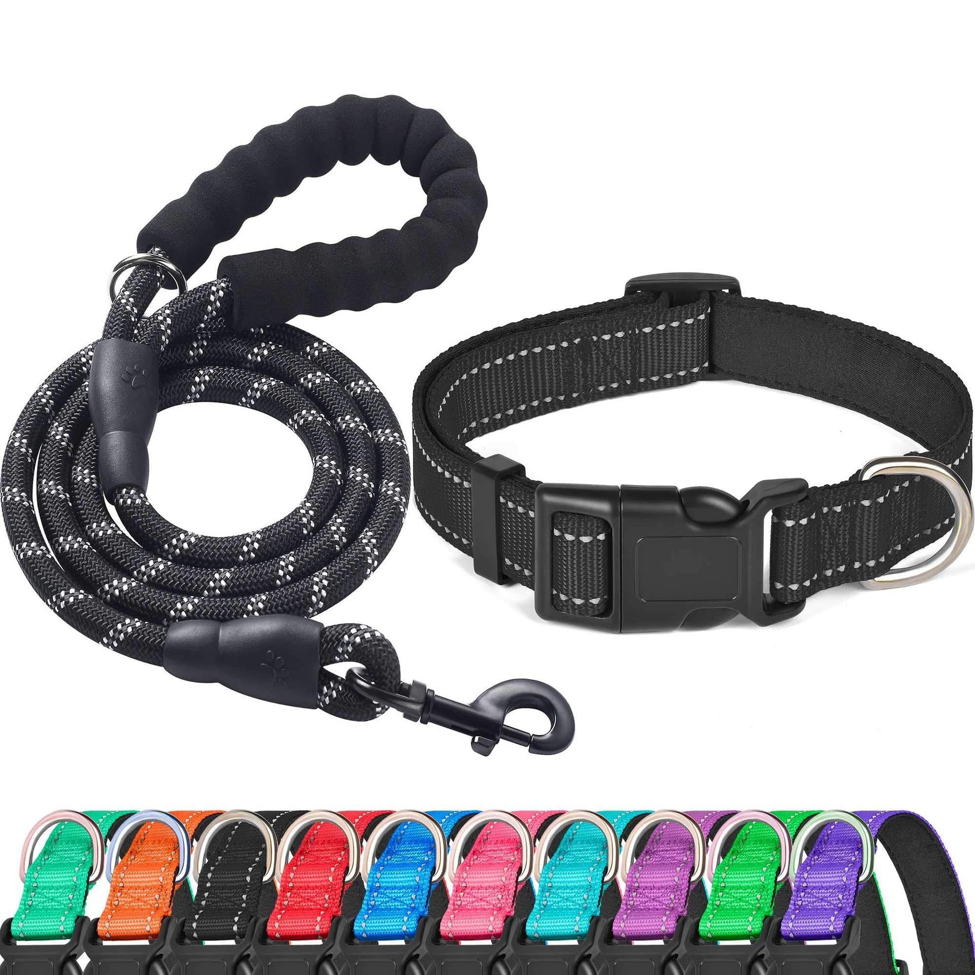 Ensemble de laisse de chien étendu et épaissé pour Teddy Golden Retriever