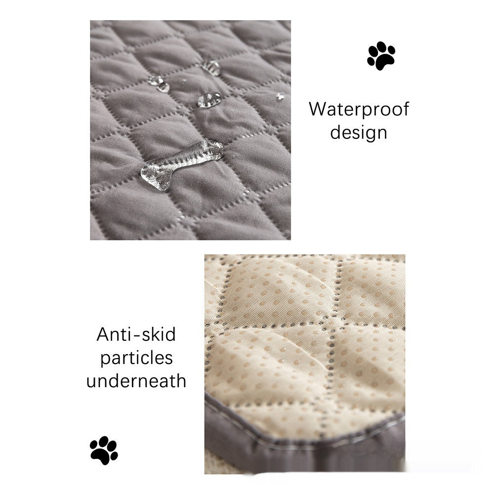 Tapis de lit pour animaux de compagnie imperméable à la voiture
