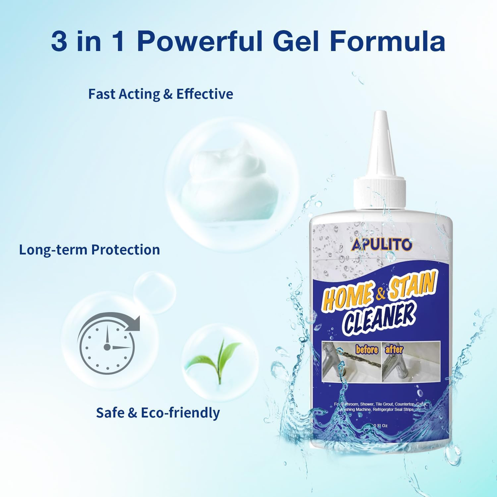 Gel nettoyant pour la salle de bain Douche Cuisine Tuile