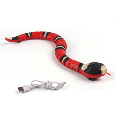 Télécommande Jouets électriques Induction intelligente Évitement d'obstacle Snake anneau argent