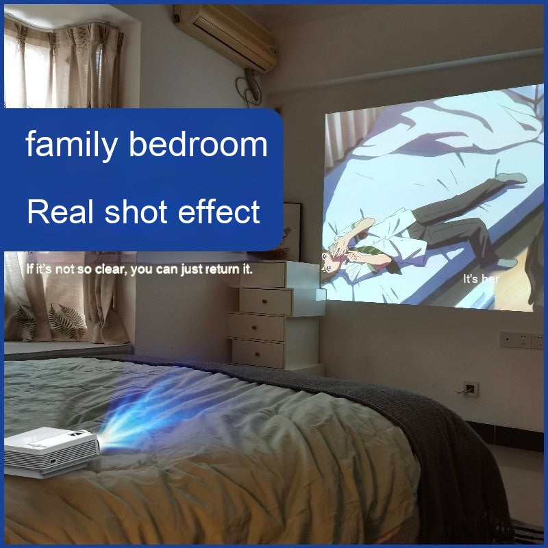 Portable HD Image Qualité Chambre Projecteur Maison