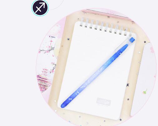 Stylo à gel à séchage rapide 12 constellations