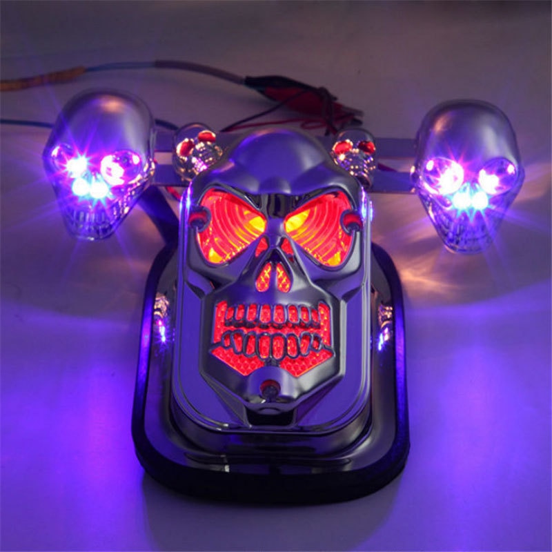 Accessoires de voiture électrique de moto matériau ABS feux arrière LED