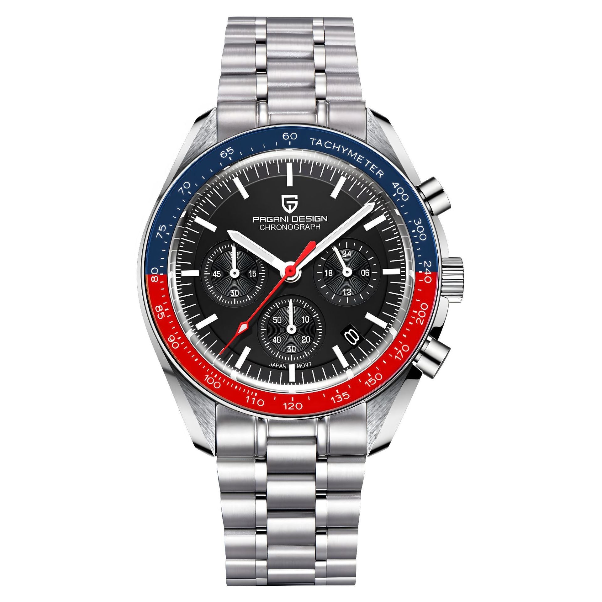 Quartz Watch Calendrier multifonctions Imperméable