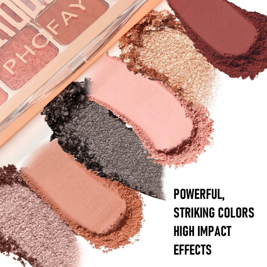 12-Color Pearlescent Matte Eyeshadow Palette