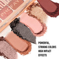12-Color Pearlescent Matte Eyeshadow Palette