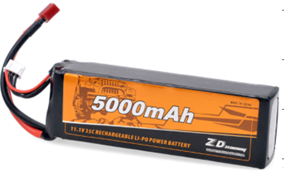 Batterie au lithium pour véhicule modèle 5000MAH 11,1V