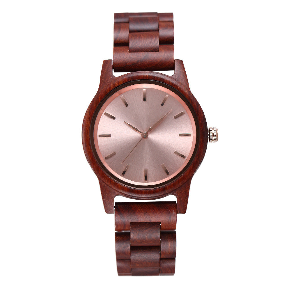 Ultra-mince Mode Simple Cadeaux Montre en bois
