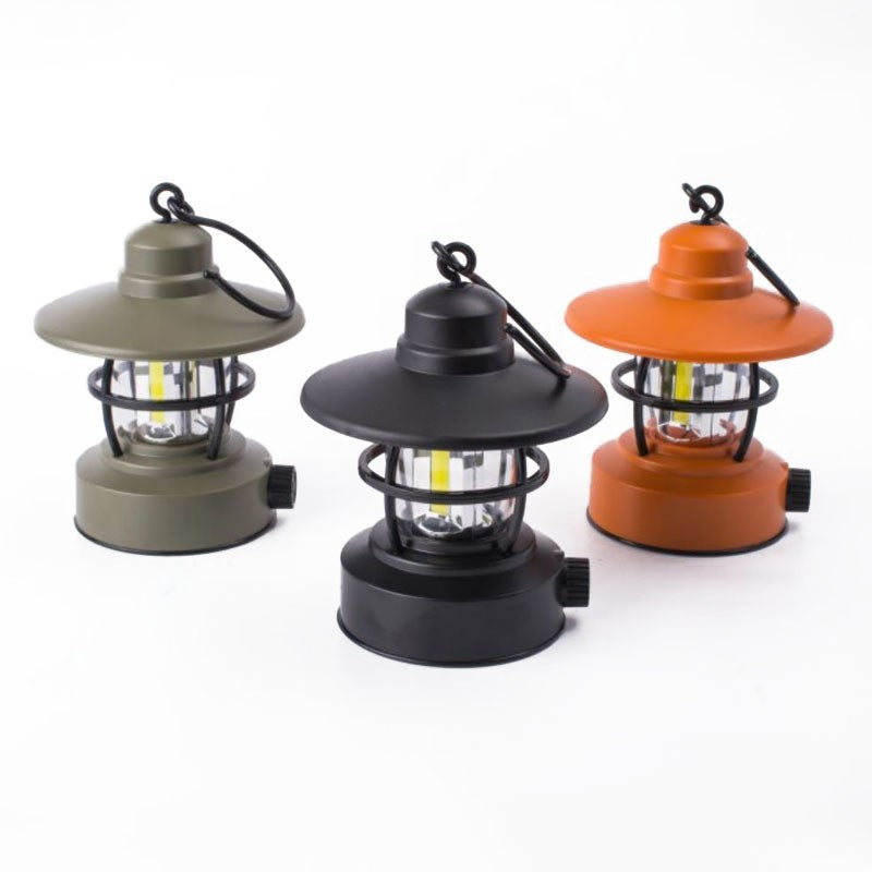 Lampe de camping rétro à énergie solaire