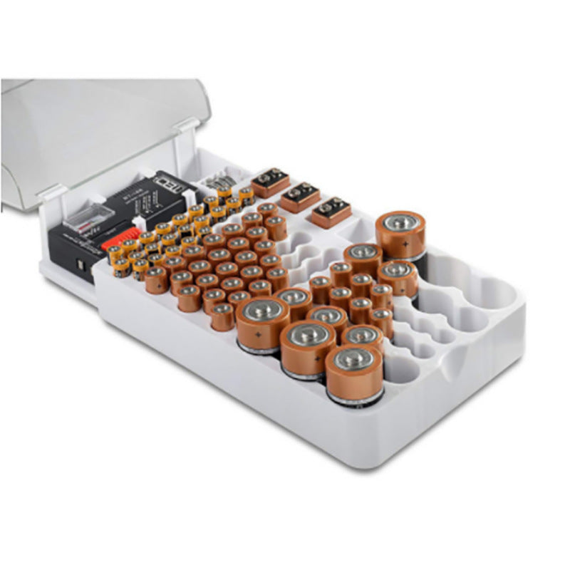 Organize the plastic battery tester