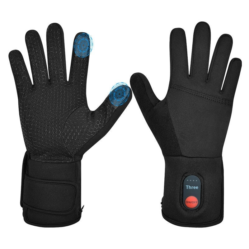 Gants chauffants rechargeables d'alpinisme extérieur