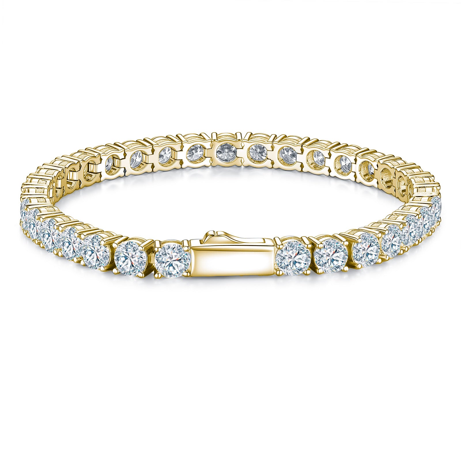 Bracelet de tennis Mozanite pour femmes