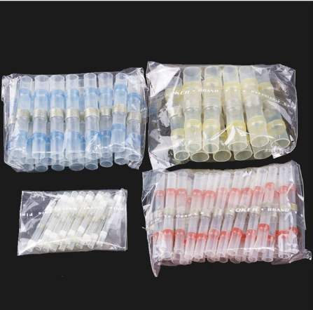 Bloc terminal à manches à souder étanche 50Pcs en boîte